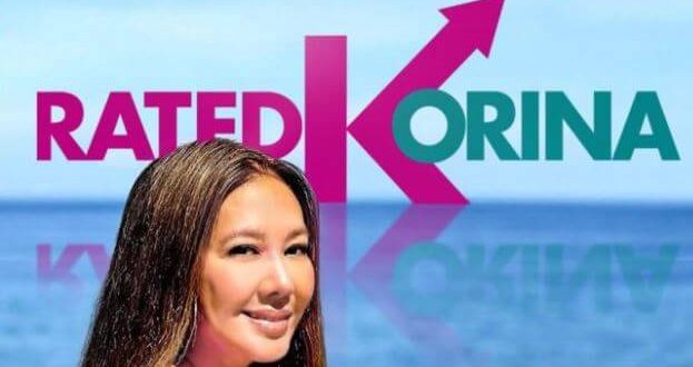 Rated Korina August 28, 2021 poster image on Pinoy Tambayan